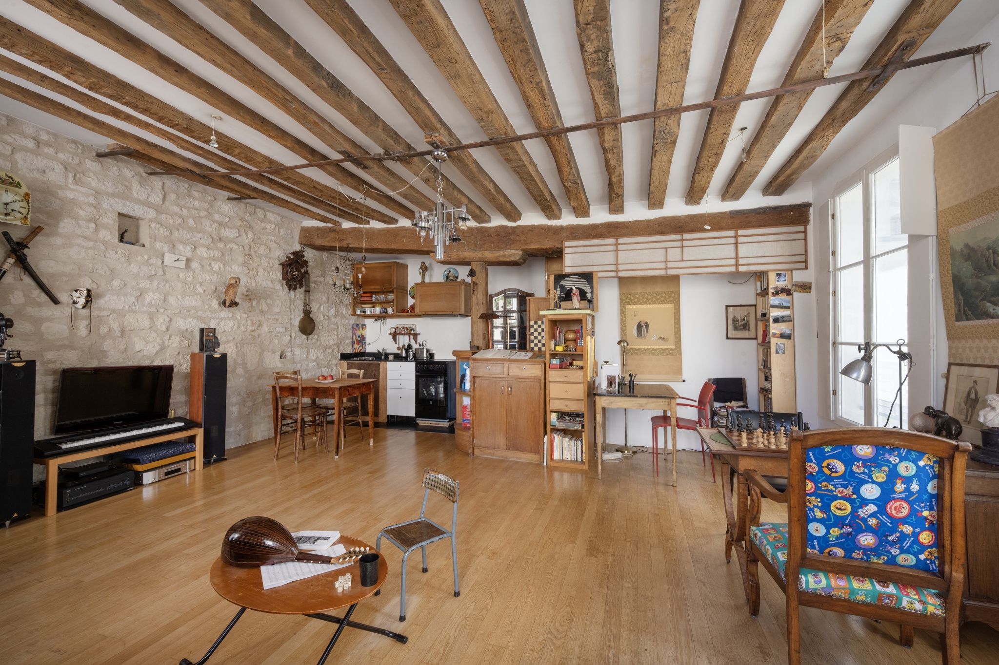 Paris III Archives : Appartement de 55 m2 - débarras de 2m2