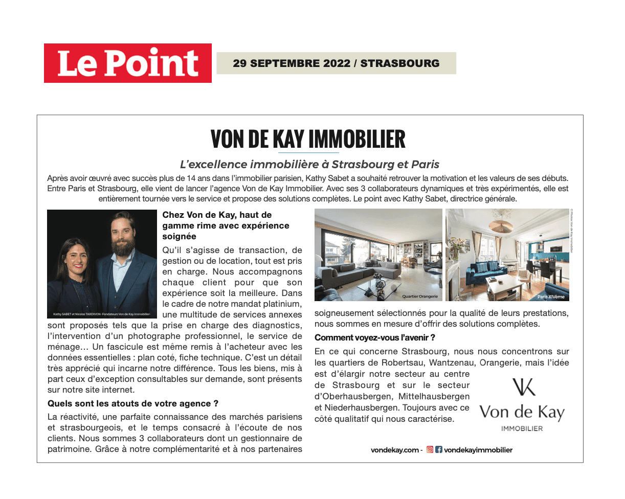 On parle de nous !